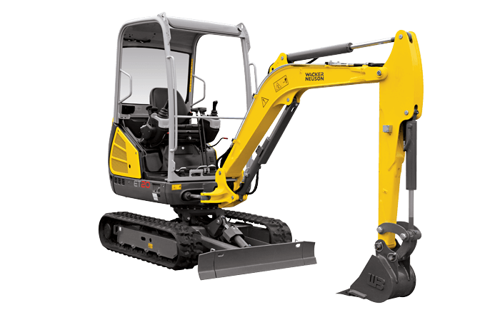 ET20 Mini Excavator by Able Tool and Equipment