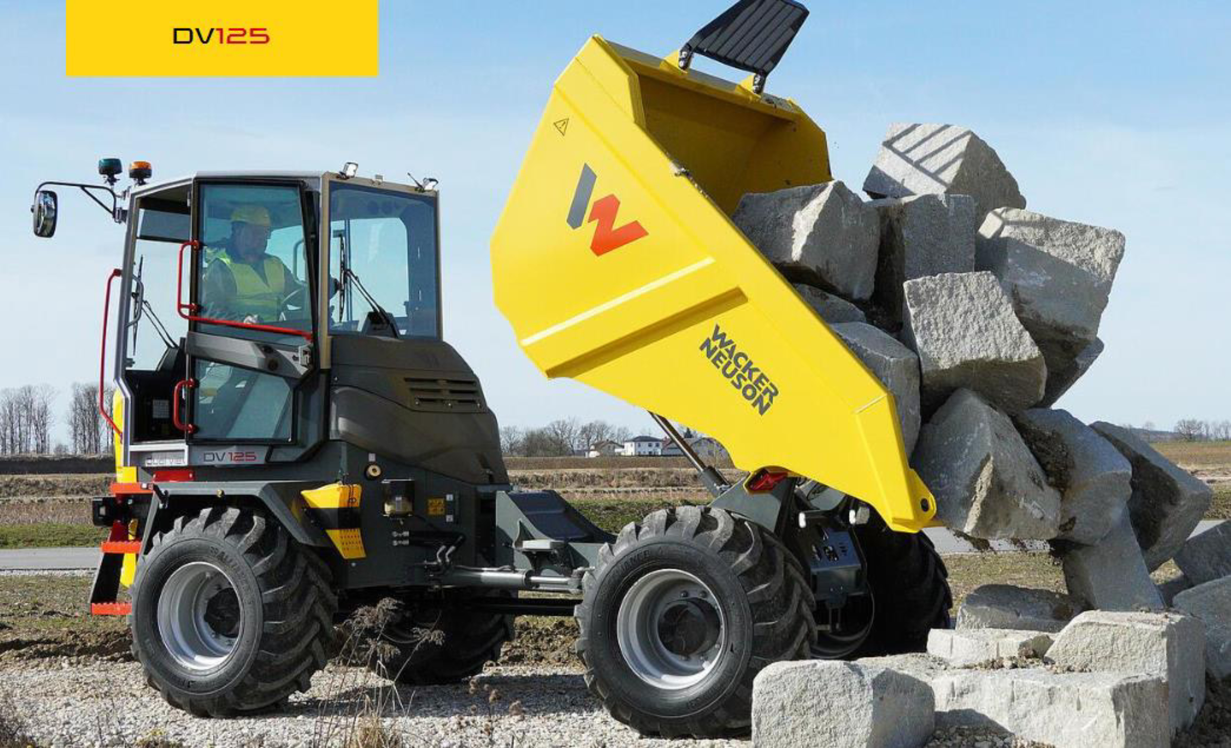 Wacker Neuson Newest Dual View Dumper